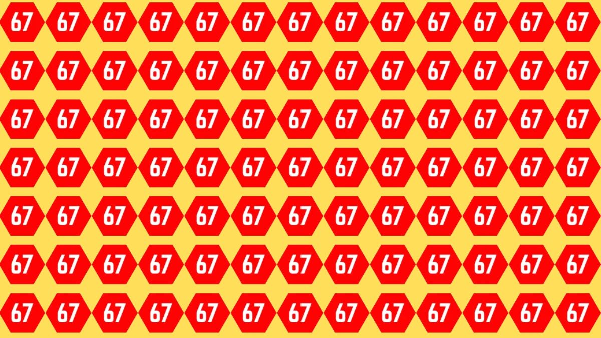 Spot an Odd Number “76” among the “67” Repeating Number Series to Prove Your Einstein Level IQ in this Brain Teaser!