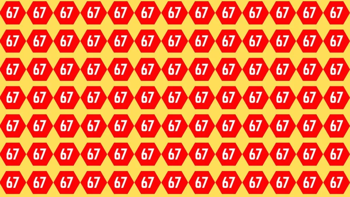 Spot an Odd Number “76” among the “67” Repeating Number Series