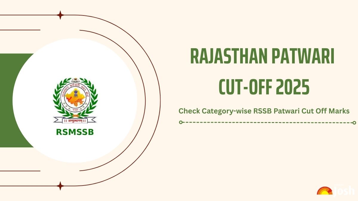 Rajasthan Patwari Cut Off 2025 Out Today: Download Category Wise Cut Off Marks PDF - Link Here