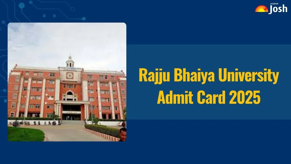 Rajju Bhaiya University Admit Card 2025