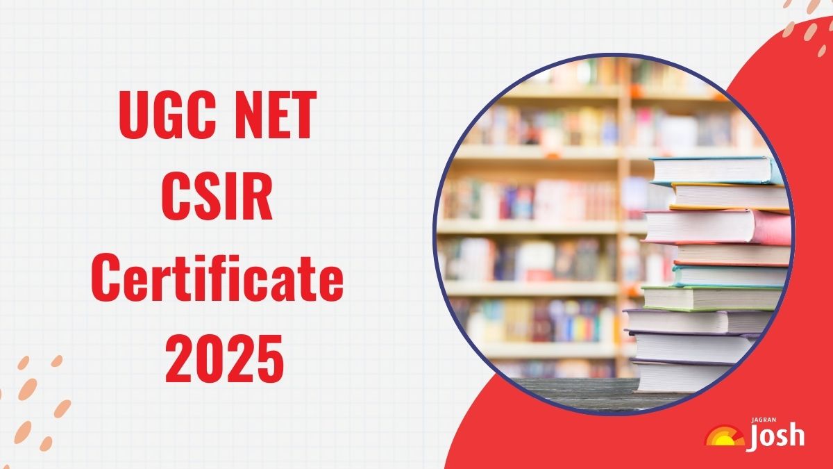 CSIR UGC NET June Certificate 2025 Released, Download PDF at csirnet.ntaonline.in