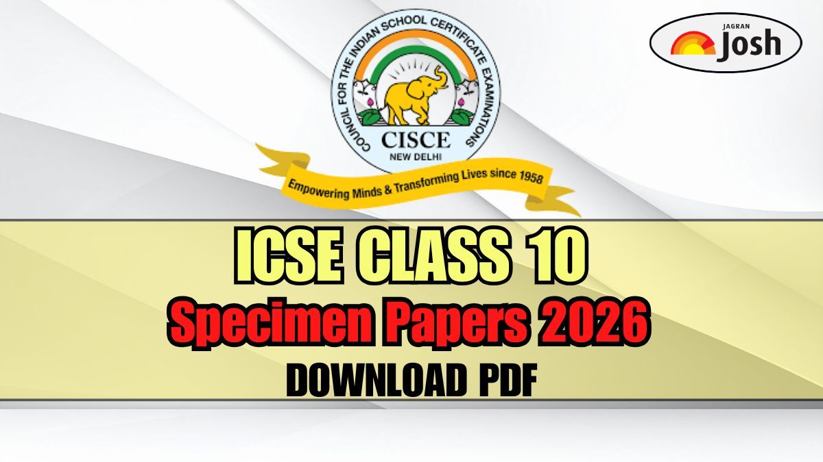 ICSE Class 10 Specimen Papers 2026: Download Subject-Wise PDFs for CISCE Board Exam Preparation
