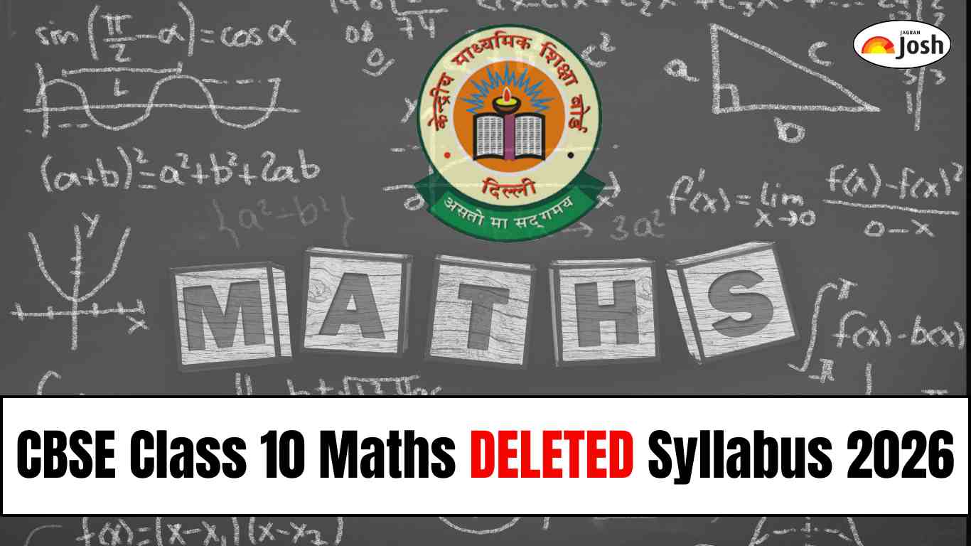 CBSE Class 12 Maths Deleted Syllabus 2025-26: Check Topics Not To Prepare for Board Exam
