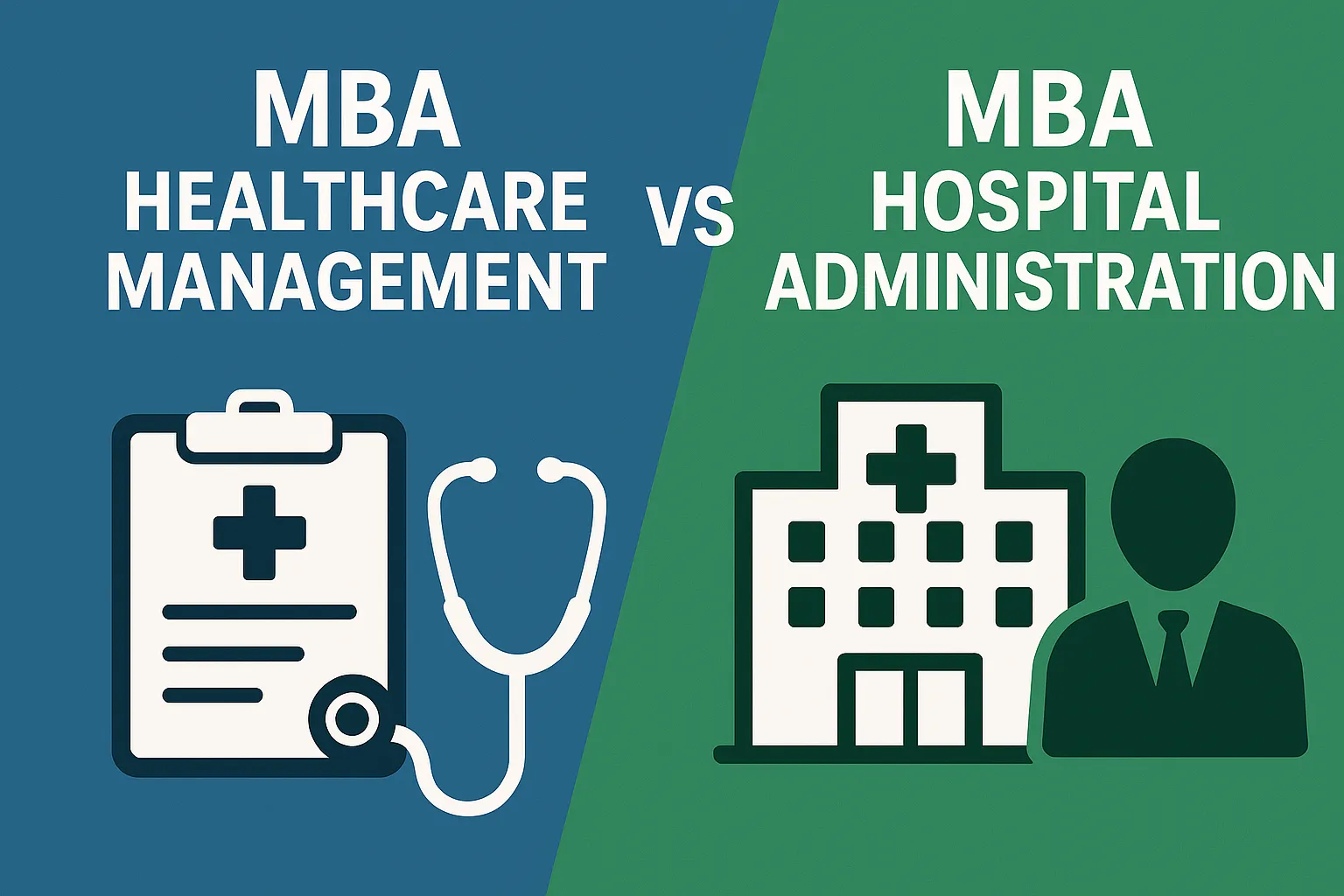 MBA in Healthcare Management vs Hospital Administration