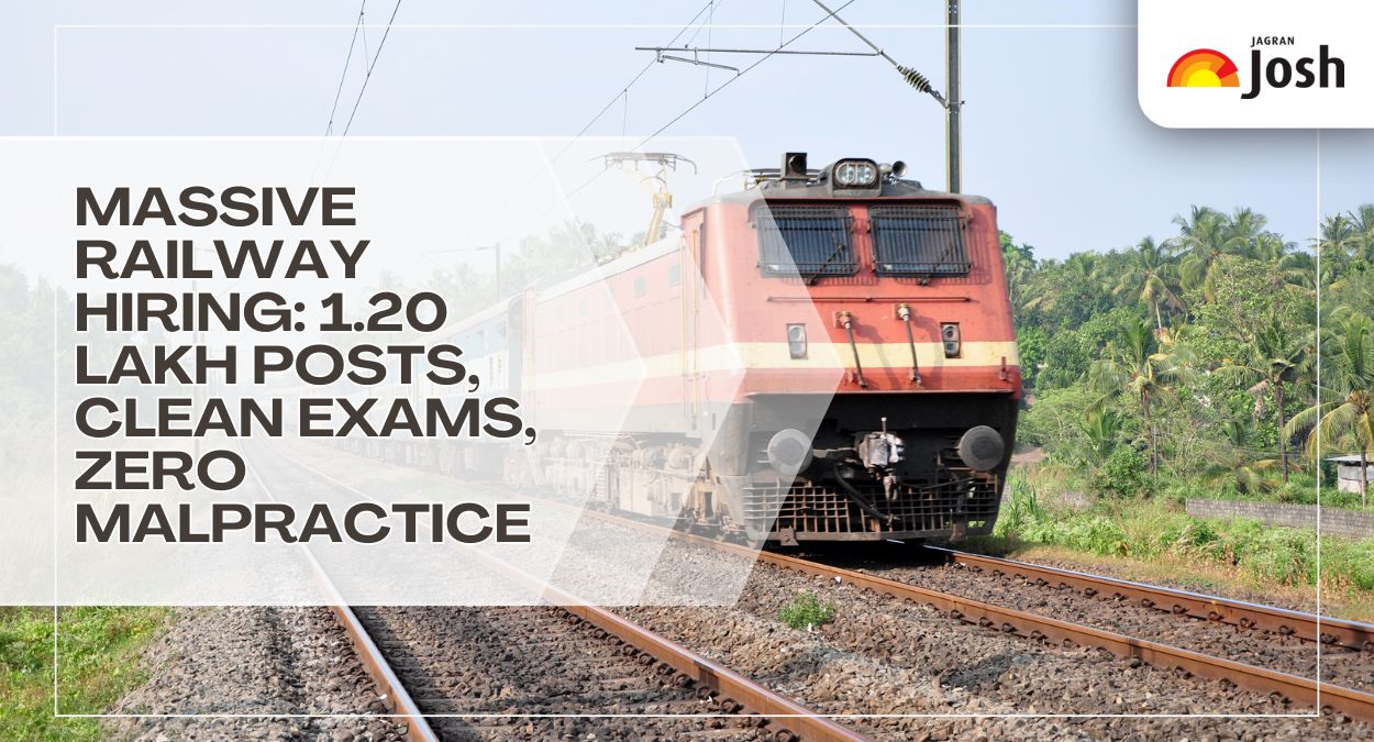 Massive Railway Hiring: 1.20 Lakh Posts, Clean Exams, Zero Malpractice—Government Confirms