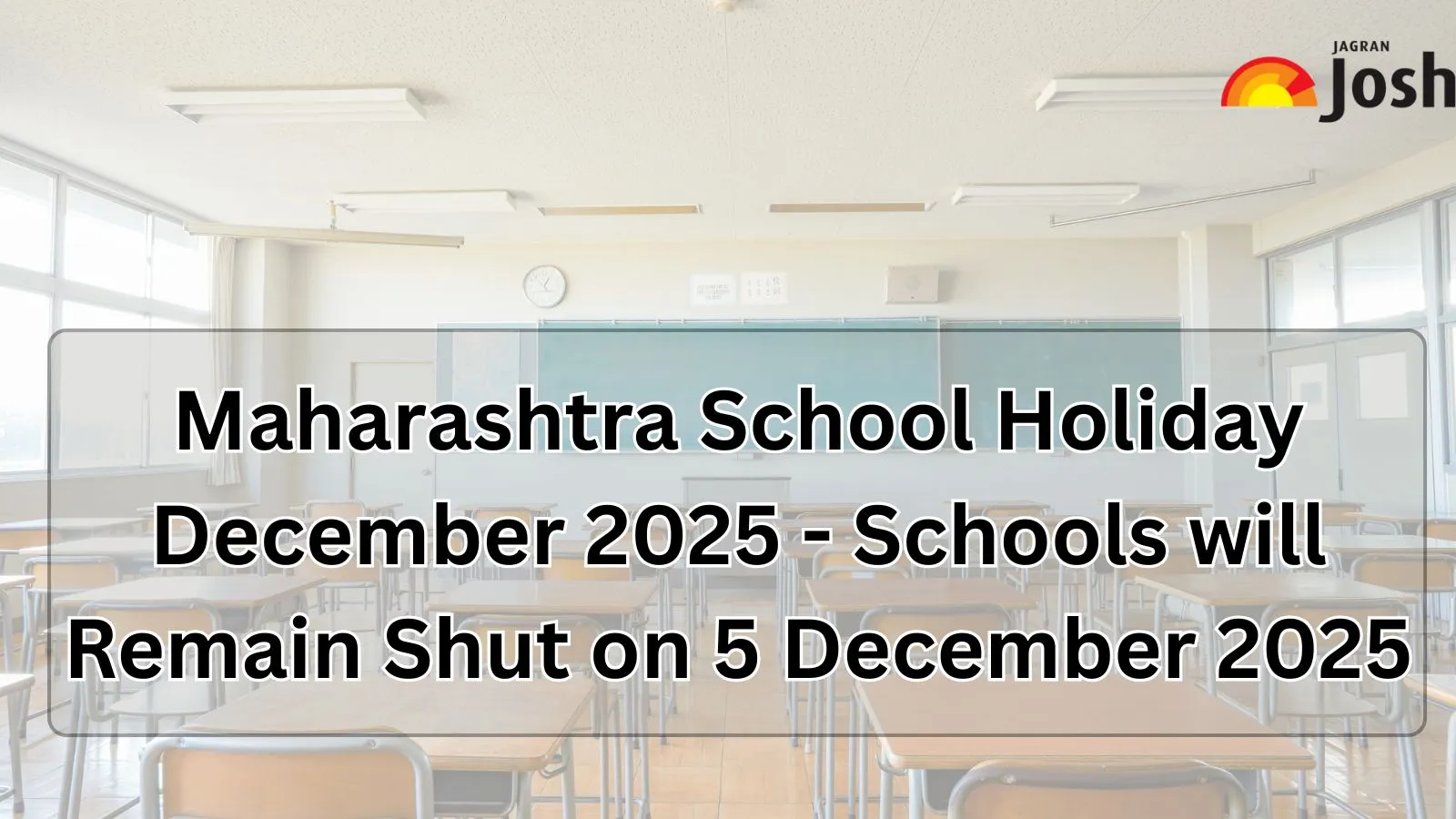 Maharashtra School Holiday in December 2025