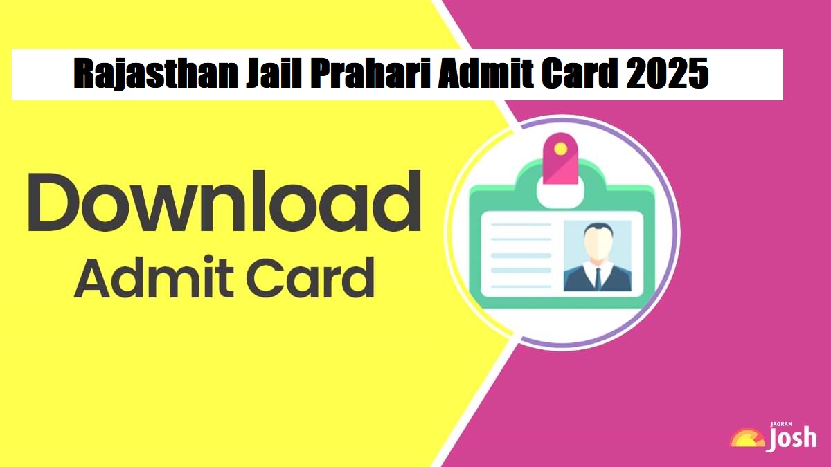 Rajasthan Jail Prahari Admit Card 2025 OUT, Download PET PST Admit Card PDF at rssb.rajasthan.gov.in