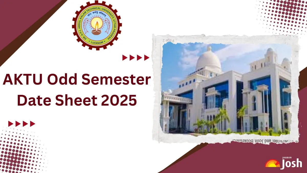 AKTU Odd Semester Exam Schedule 2025