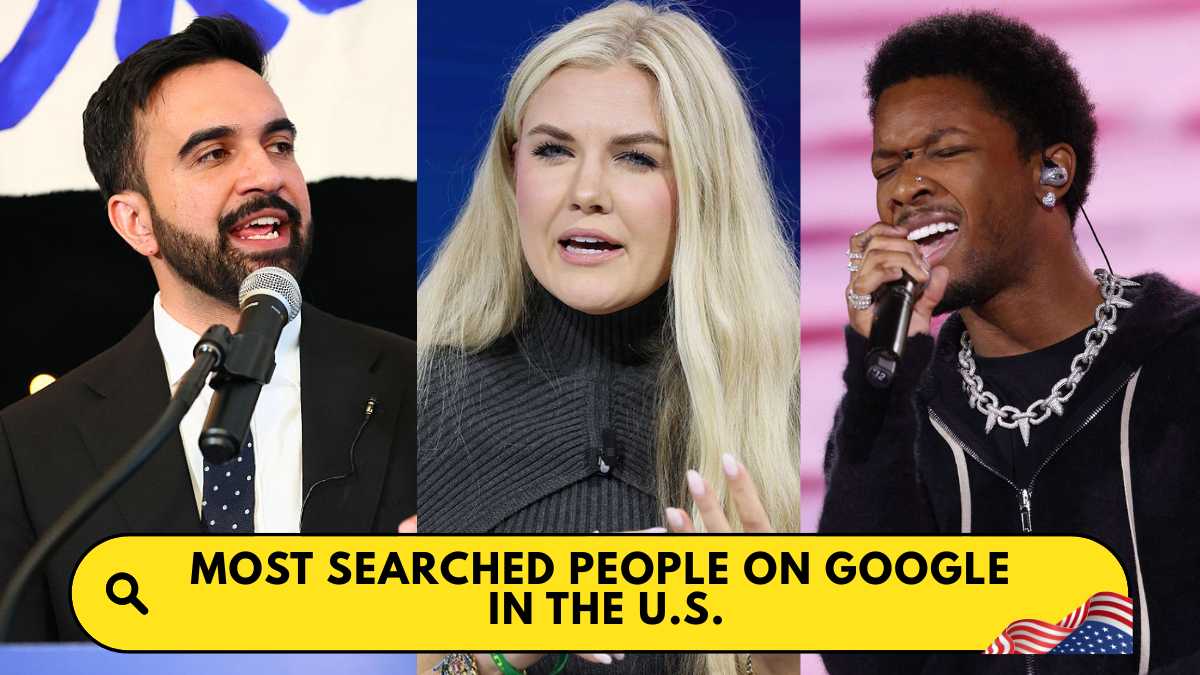 List of Top 10 Most Searched People on Google in the U.S. ( 2025)