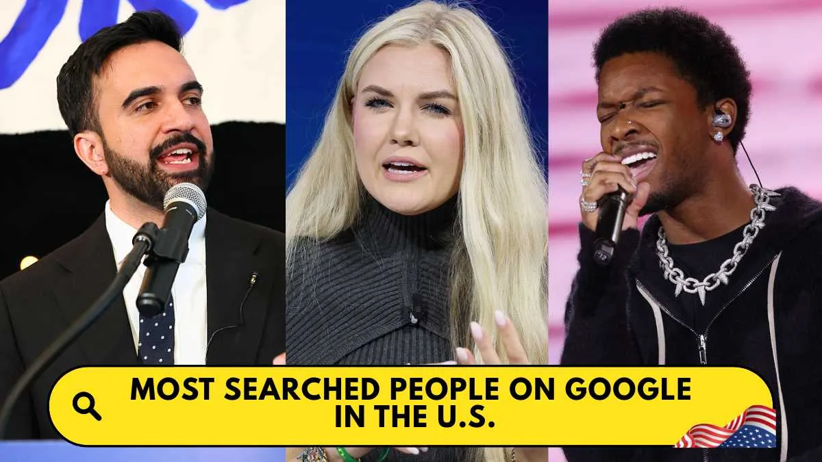 Most Searched People on Google in the U.S.