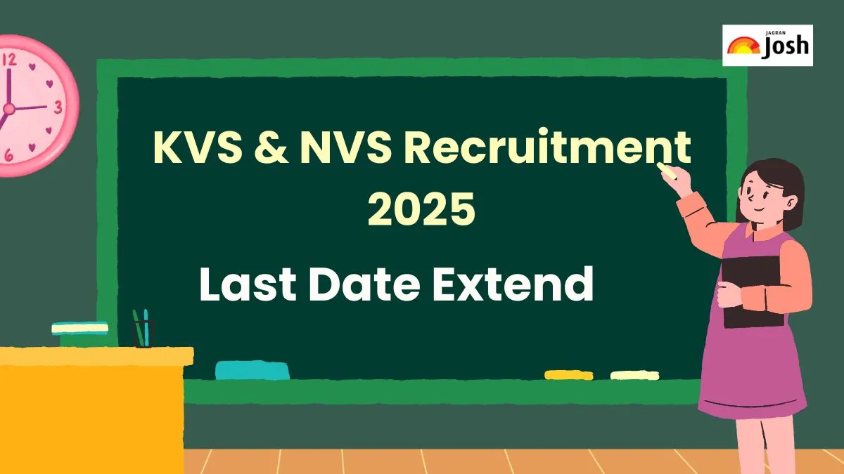KVS & NVS Recruitment 2025 Date Extend