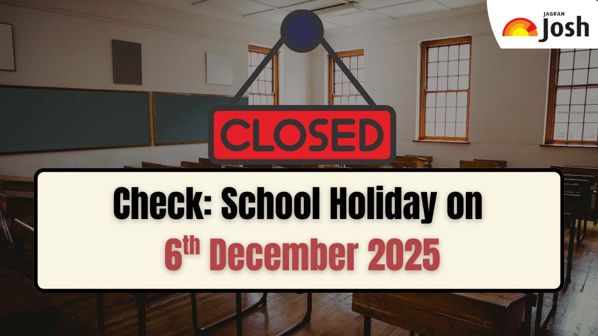 School Holiday on 6 December 2025 (Saturday): Schools Closed Tomorrow in THESE States, Check Details Here