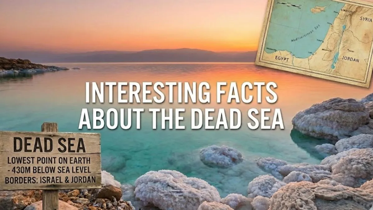 What are the Interesting Facts about the Dead Sea?