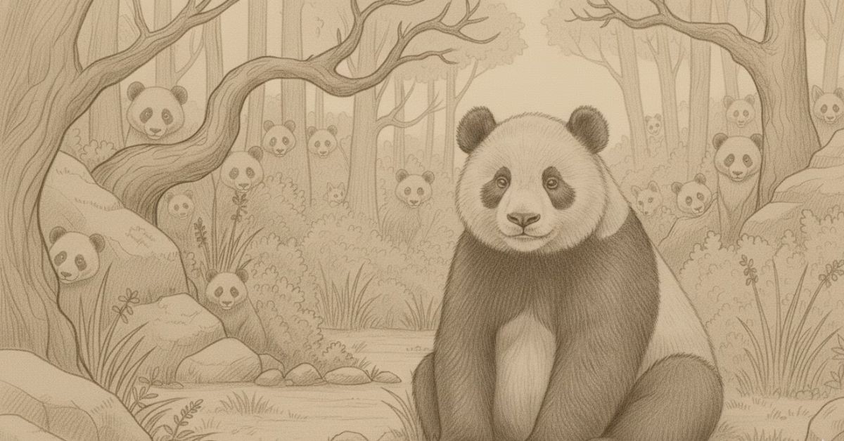 Do You Possess the Sharpness to Count the Number of Pandas in this Challenging Brain Teaser IQ Test