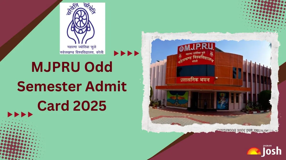 MJPRU Odd Semester Admit Card 2025