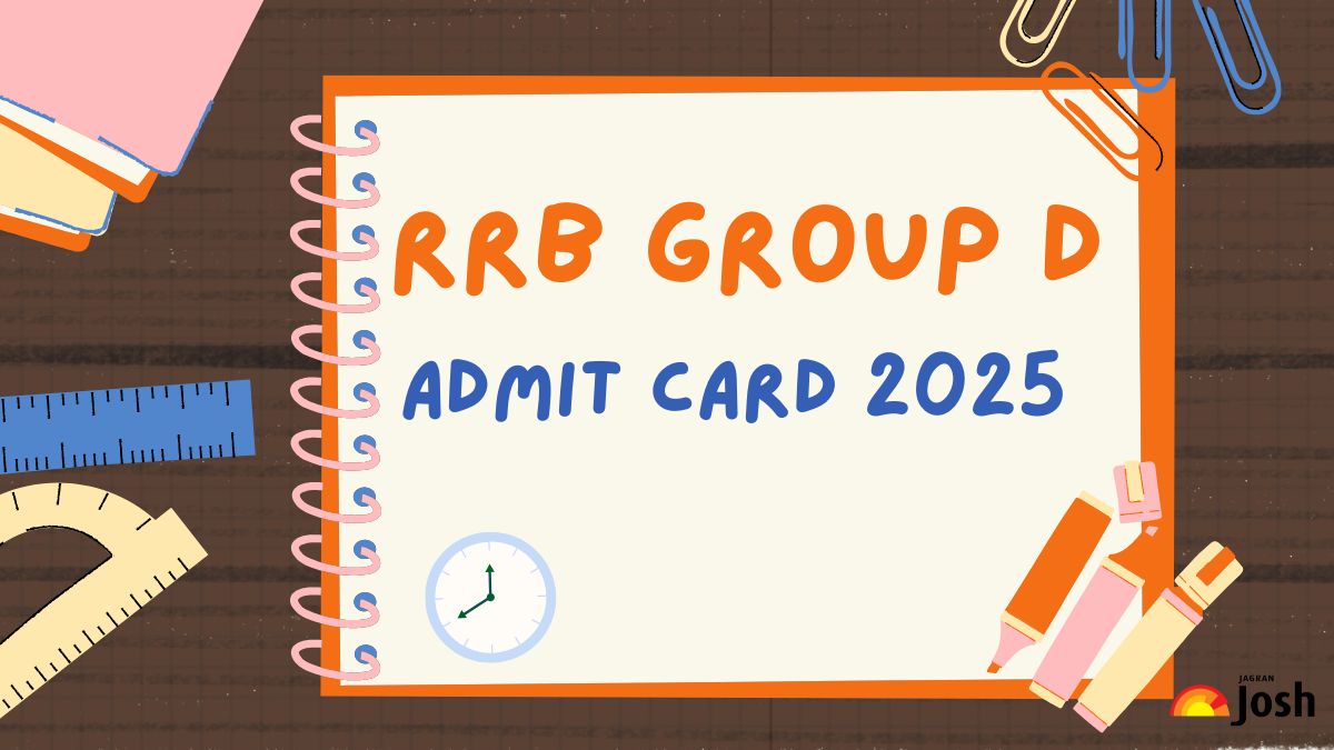 RRB Group D Admit Card 2025 Released: Check Shift Timing & Exam City