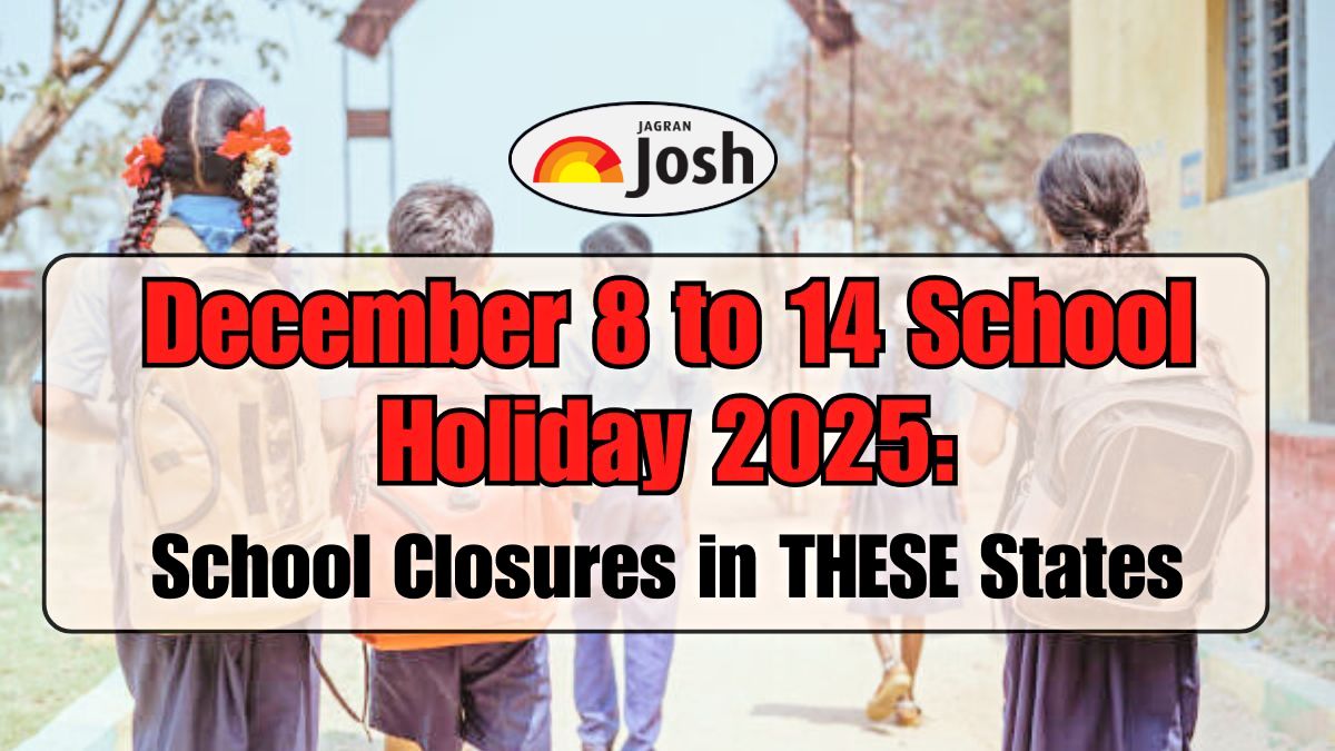 December 8 to 14 School Holiday 2025: From AP, Telangana to J&K; School Closures in THESE States