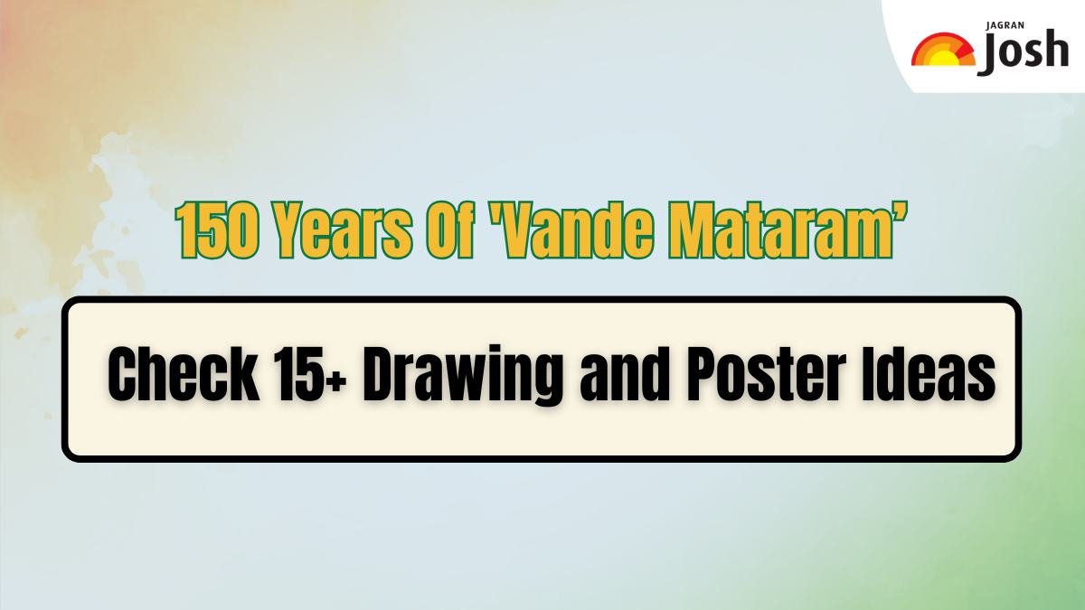 15+ Drawing Ideas to Celebrate 150 years of Vande Mataram: Download Poster Ideas and Painting Images