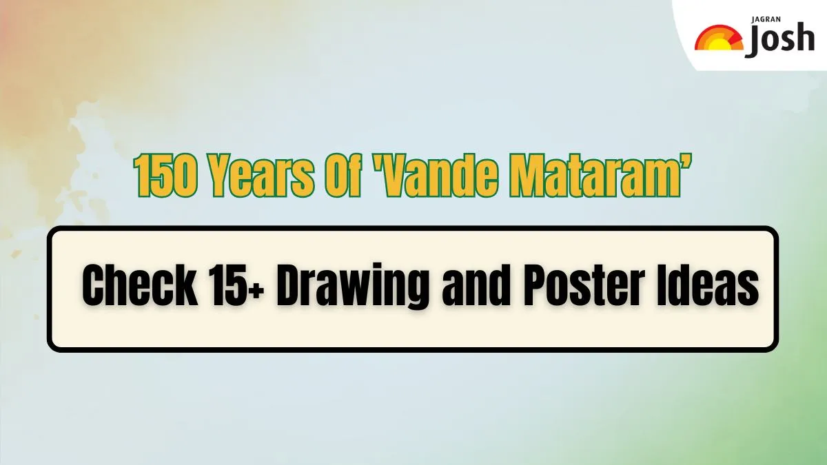 15+ Drawing Ideas to Celebrate 150 years of Vande Mataram: Download Poster Ideas and Painting Images