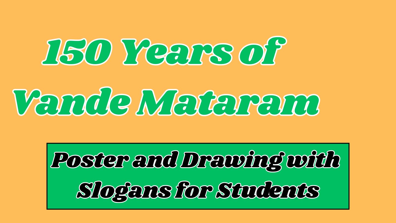 25+ Vande Mataram Slogans and Captions for School Students