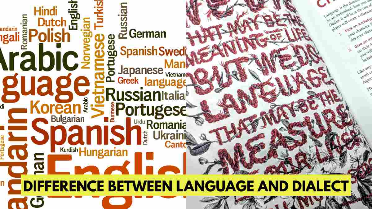 What is the Difference between a Language and a Dialect?
