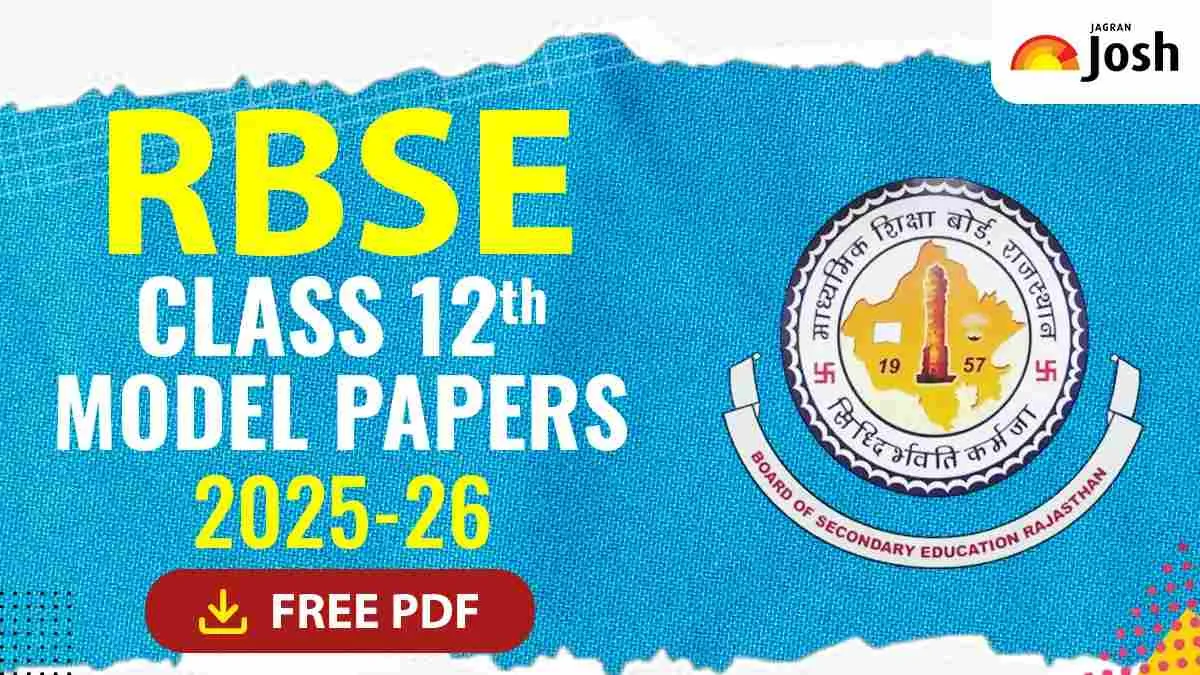 RBSE Class 12 Model Papers 2025-26
