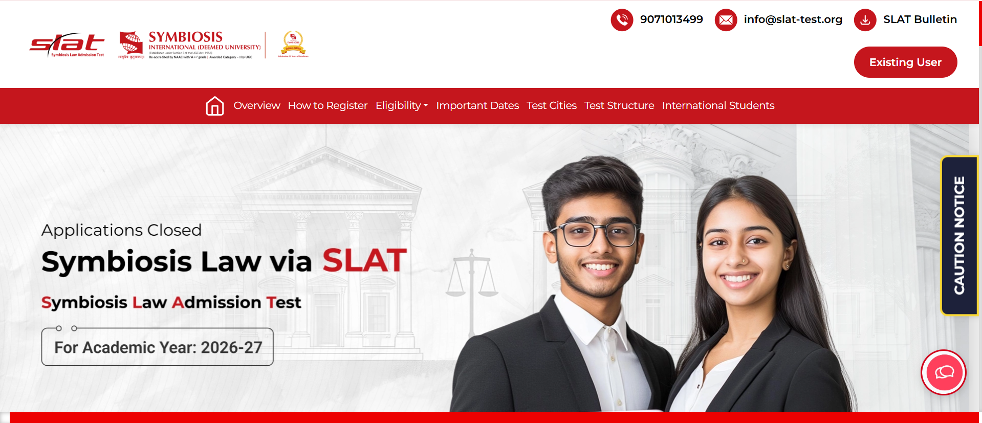 SLAT 2026 Admit Card: Test 1 Hall Ticket Releasing Tomorrow at slat-test.org; Details Here