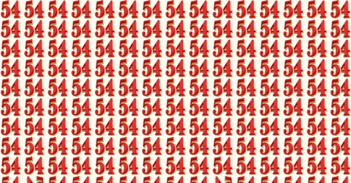 Hawkeye Level Expertise is Required to Find Two Inverted Numbers in this Tedious Puzzle! Can You Find Them?