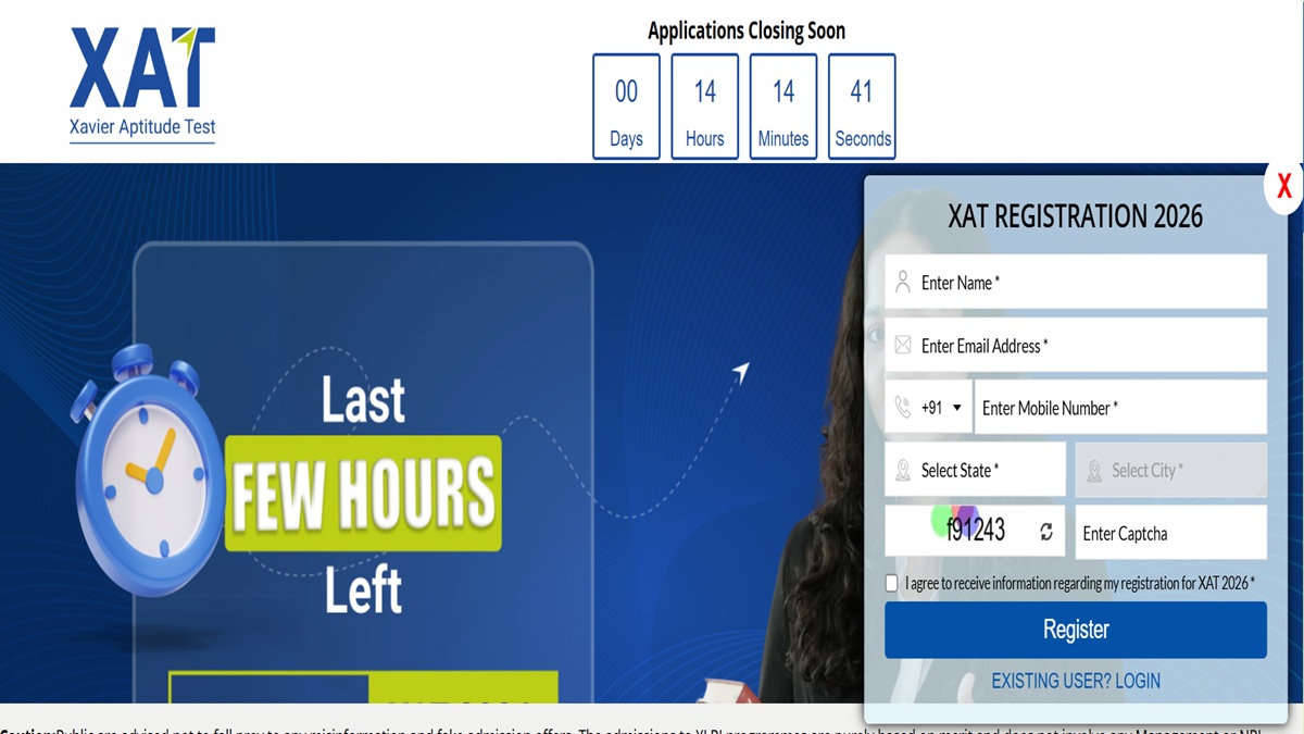 XAT 2026 Application Window Extended to December 11