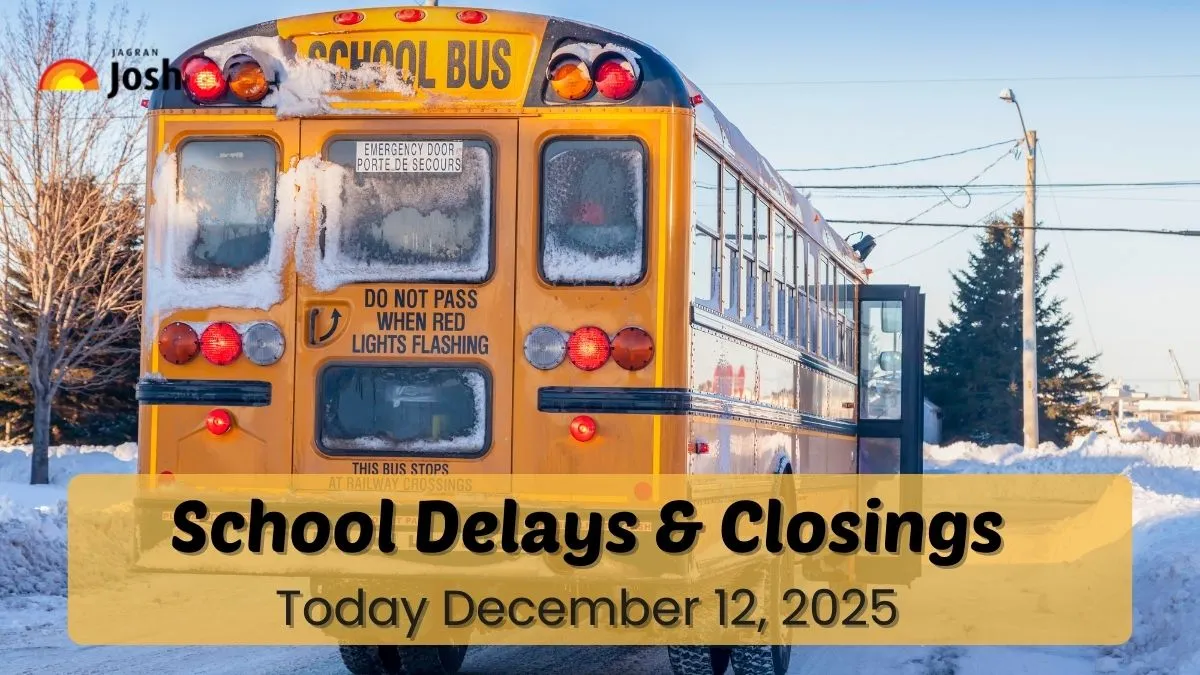 School closings today (December 12) in the U.S.