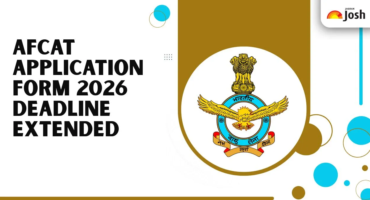 AFCAT Application Form 2026 Deadline Extended
