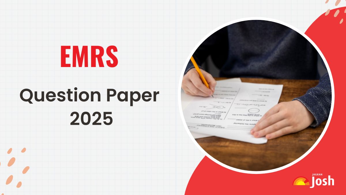 EMRS Question Paper 2025 PDF: Direct Download Link for Dec 13 Exam