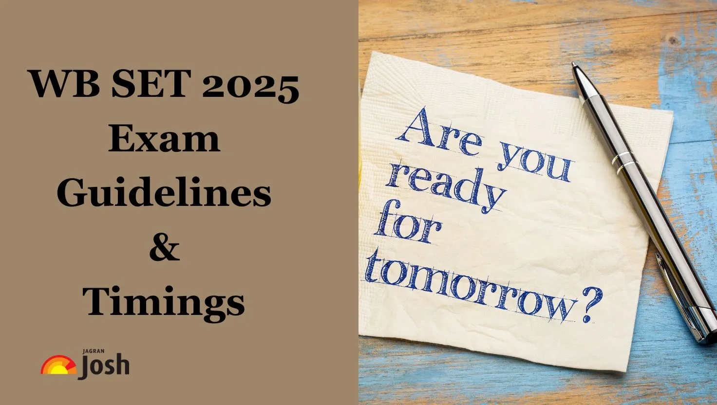 WB SET 2025 Exam Guidelines and Timings