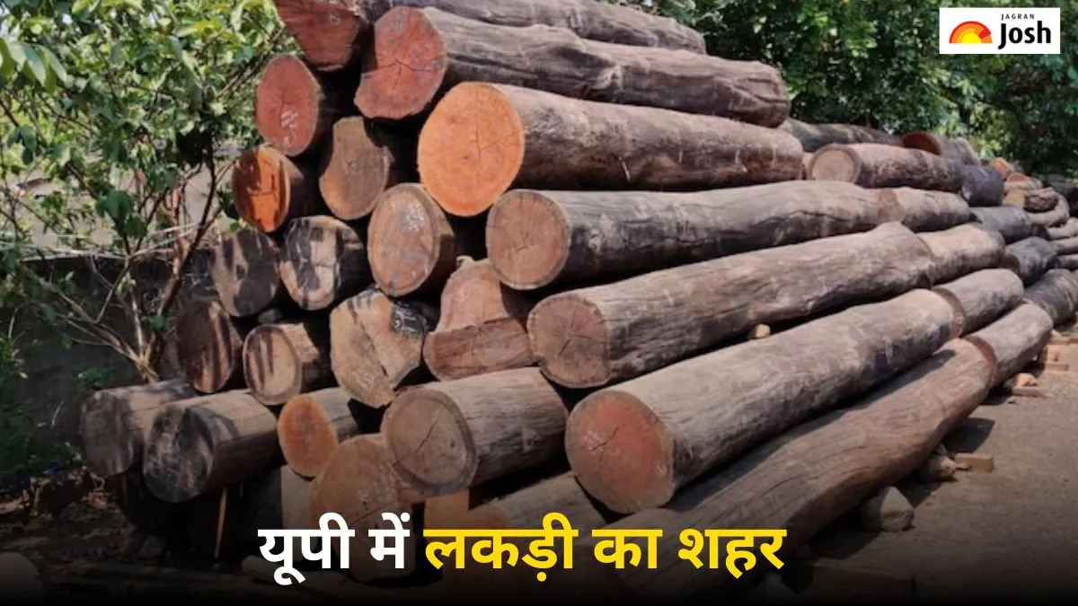 यूपी में लकड़ी का शहर