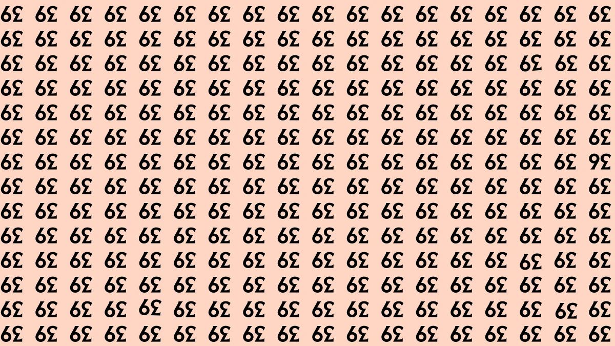 Test Your IQ! Can You Find The Hidden Number 36 Among Inverted 39s In Just 10 Seconds?