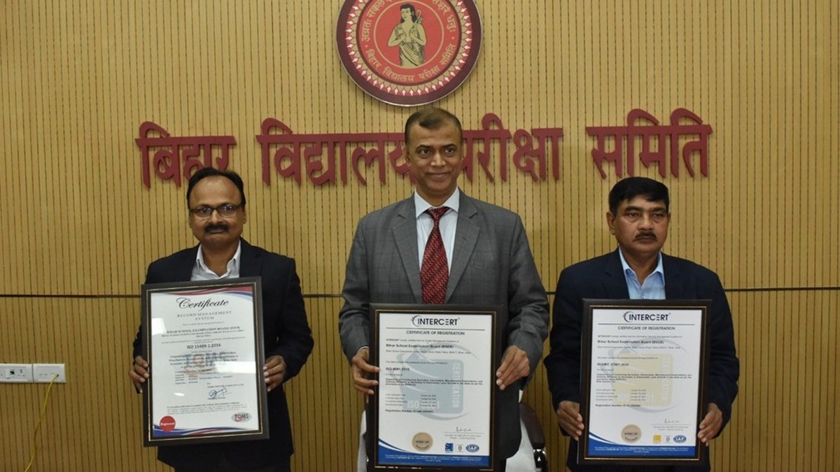 BSEB Creates History: Becomes India's First ISO-Certified Board