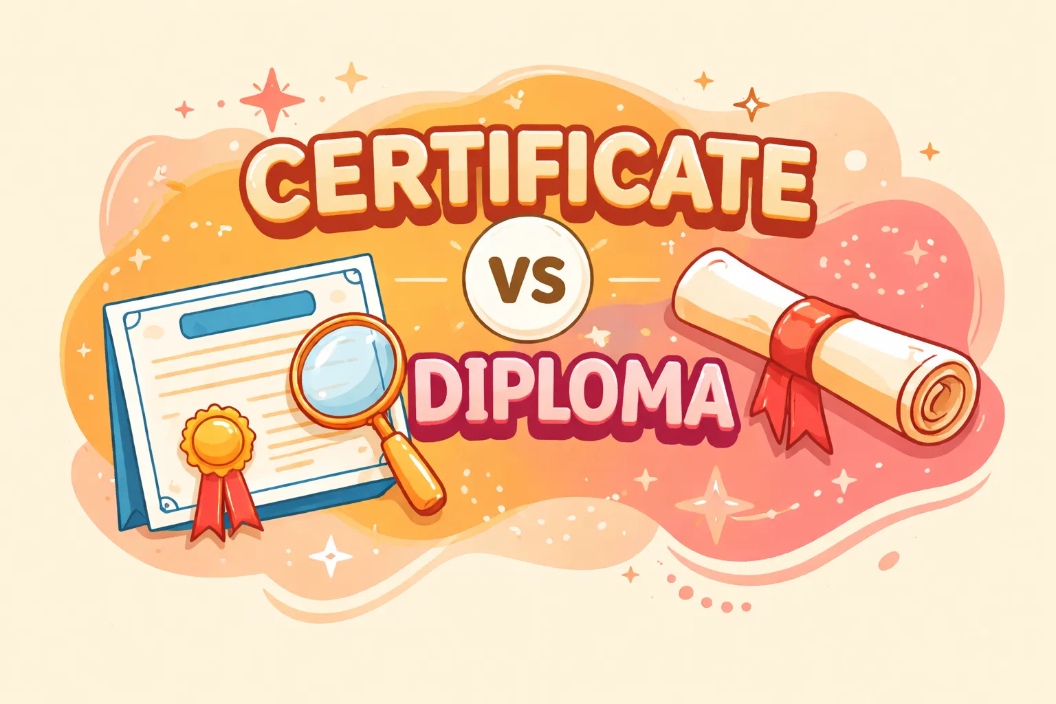 Certificate vs Diploma