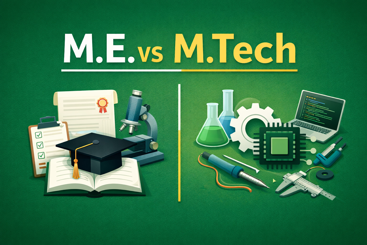 M.E. Vs. M.Tech: Which Postgraduate Engineering Degree Is Better?