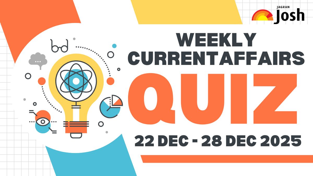 Weekly Current Affairs Quiz 22 Dec to 28 Dec 2025