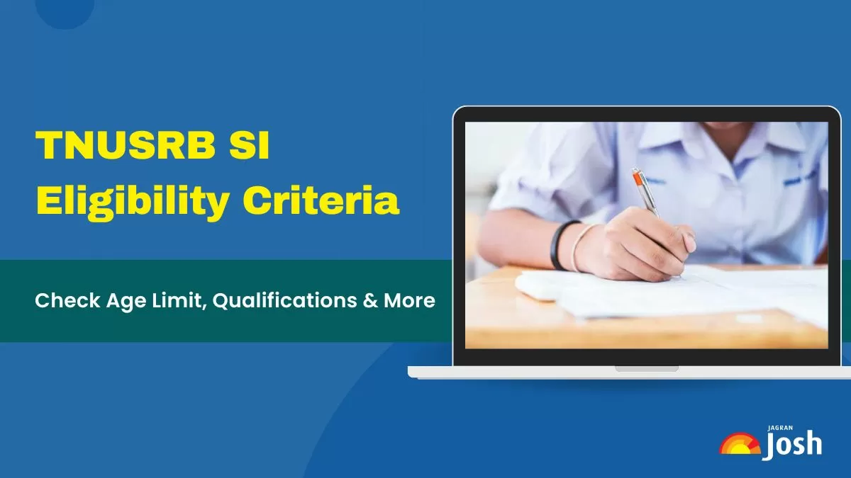 Check TNUSRB SI eligibility criteria 2025 including age, qualification, and physical standards.