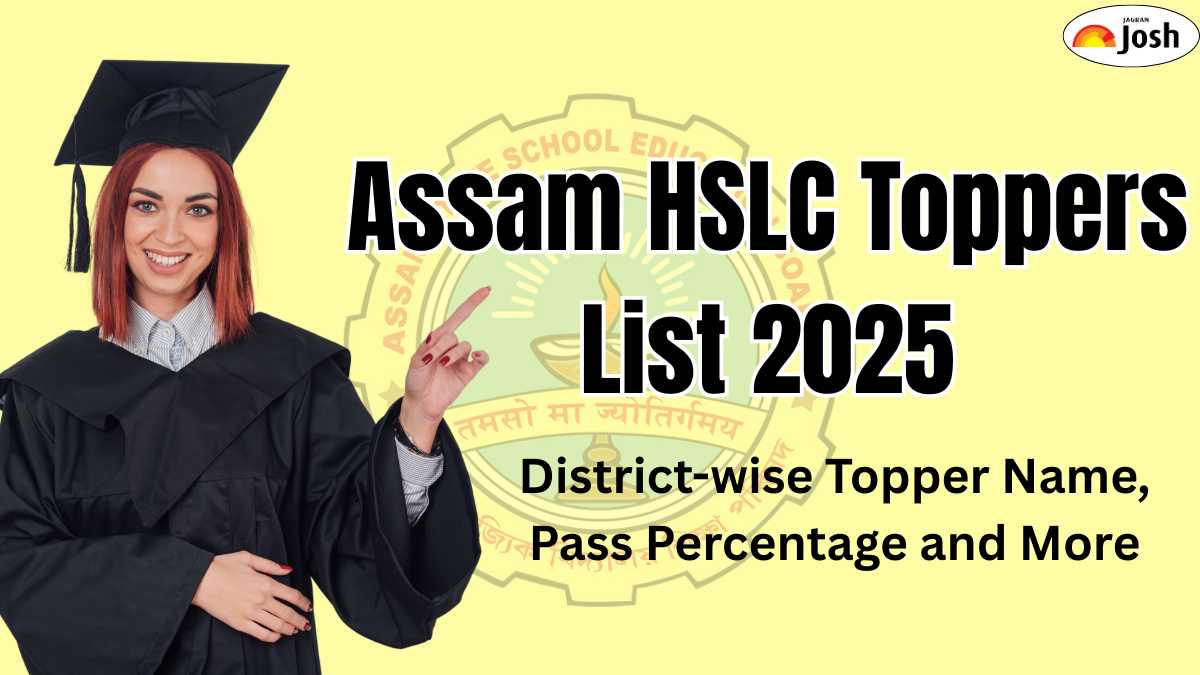 Assam HSLC 2025 Toppers List: Check SEBA 10th District-wise Topper Name, Pass Percentage and More
