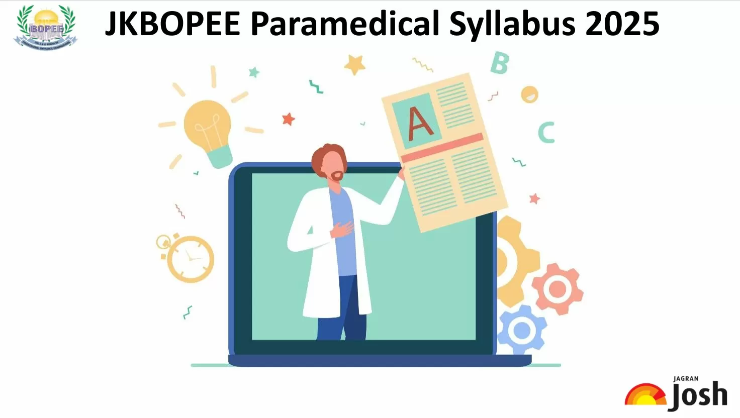 JKBOPEE Paramedical Syllabus 2025 – Subject-Wise Topics Overview