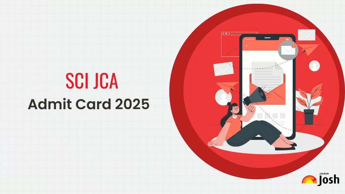 SCI JCA Admit Card 2025