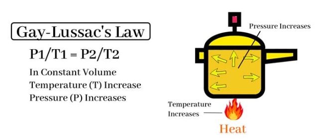 Gay Lussac Law How Pressure Cooker Works