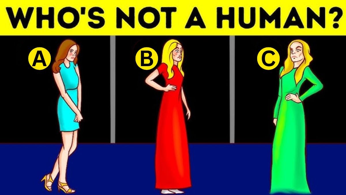 Brain Teaser To Test Your IQ: One of These Women Isn’t Human! Can You Spot Who In 5 Seconds? 