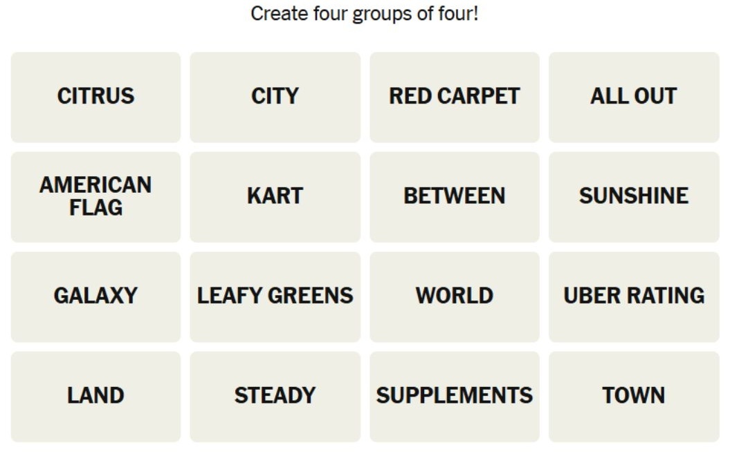 NYT Connections Hints April 11
