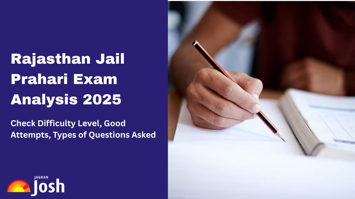 Rajasthan Jail Prahari 2025 Analysis for Shift 1 and 2