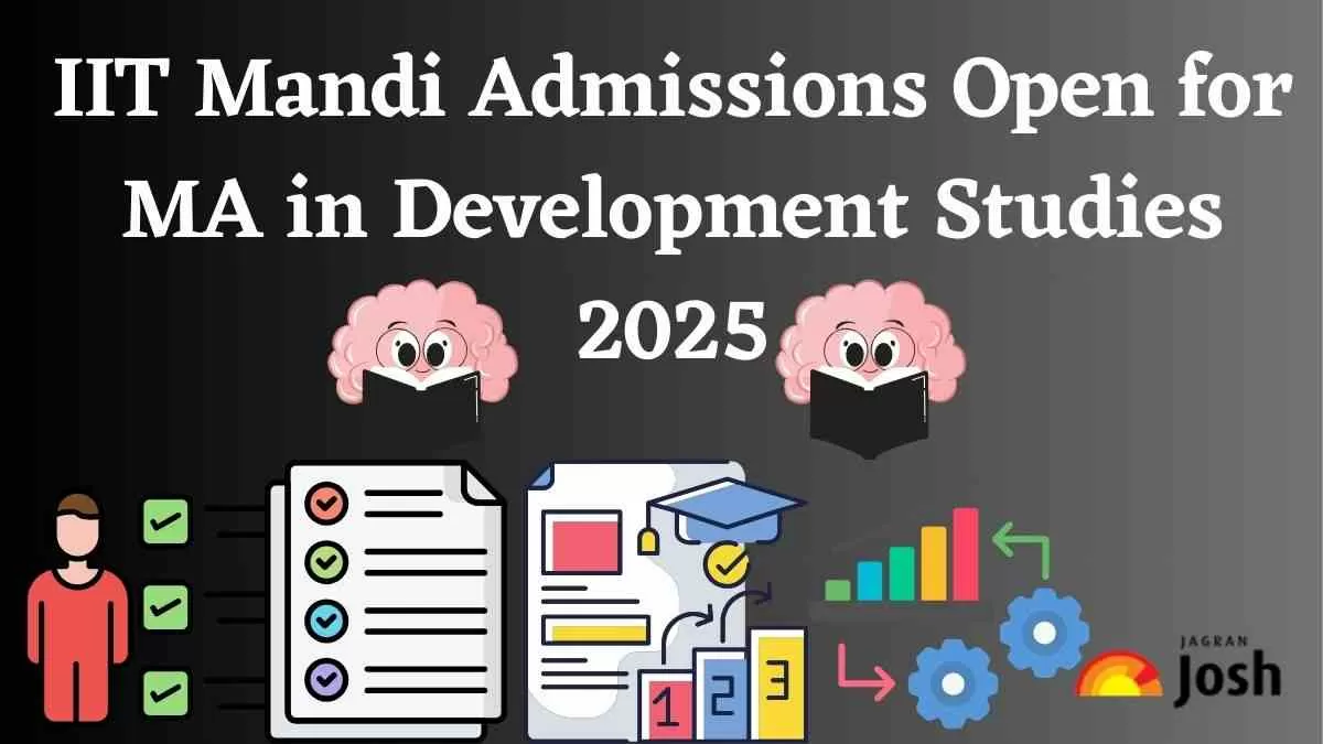 IIT Mandi Admissions Open for MA in Development Studies 2025