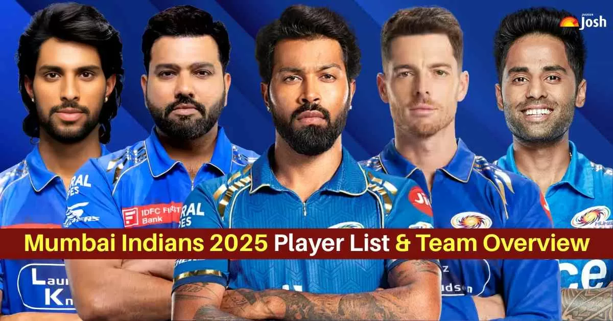 Mumbai Indians 2025 Squad: Complete Players List