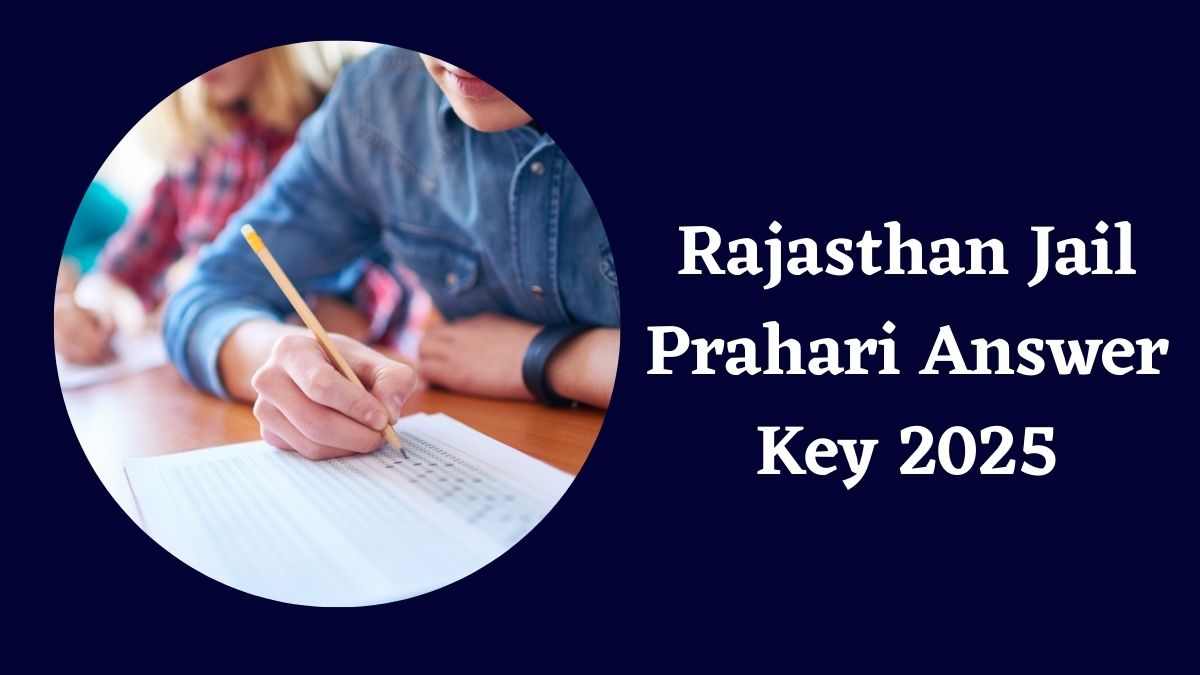 RSSB Jail Prahari Answer Key 2025: जल्द जारी होगी जेल प्रहरी परीक्षा की उत्तर कुंजी, इस लिंक से कर सकेंगे चेक  